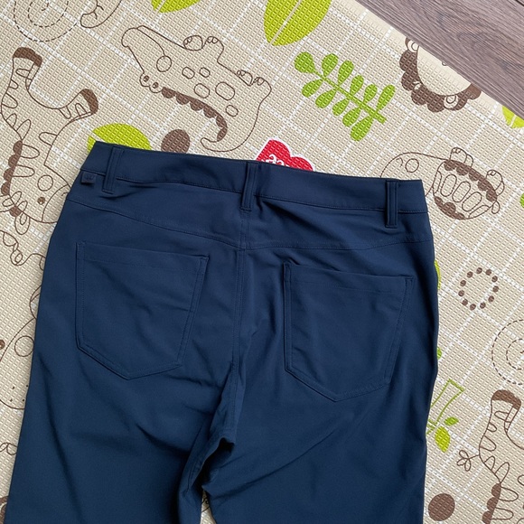 NWOT Lululemon ABC Classic Fit 5 Pocket Pants Men’s Size 30 Navy Blue Color - Picture 14 of 16